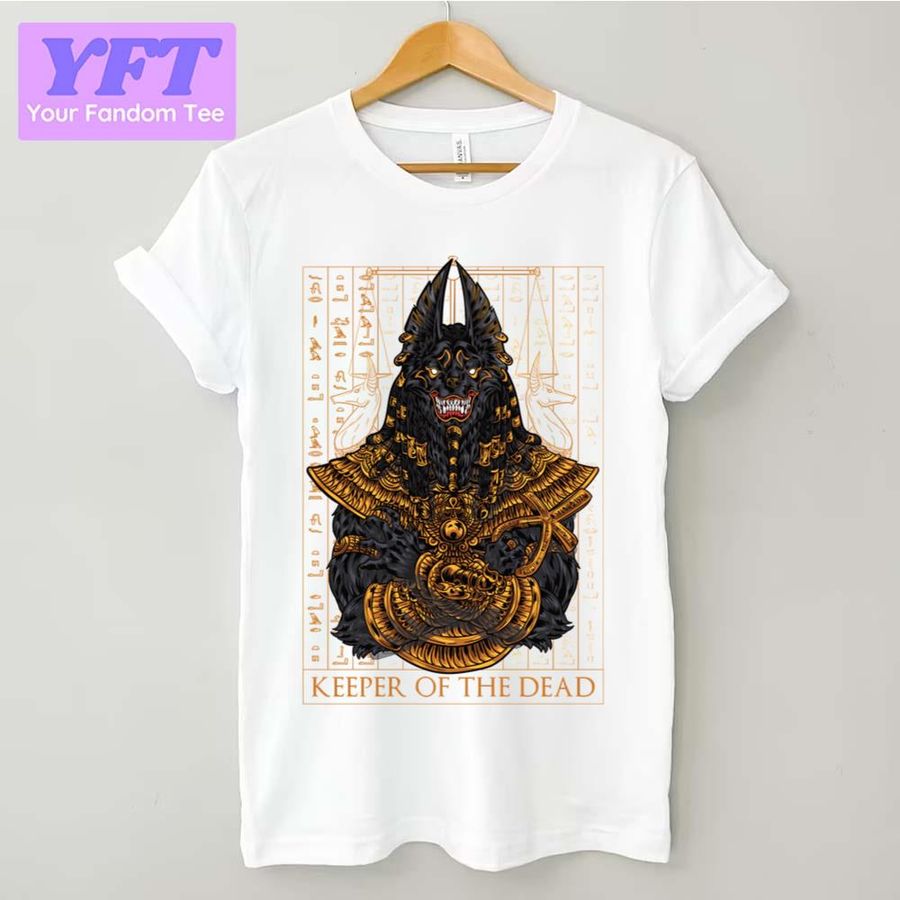 God Of Death Anubis Egypt God Trending Art Unisex T-Shirt