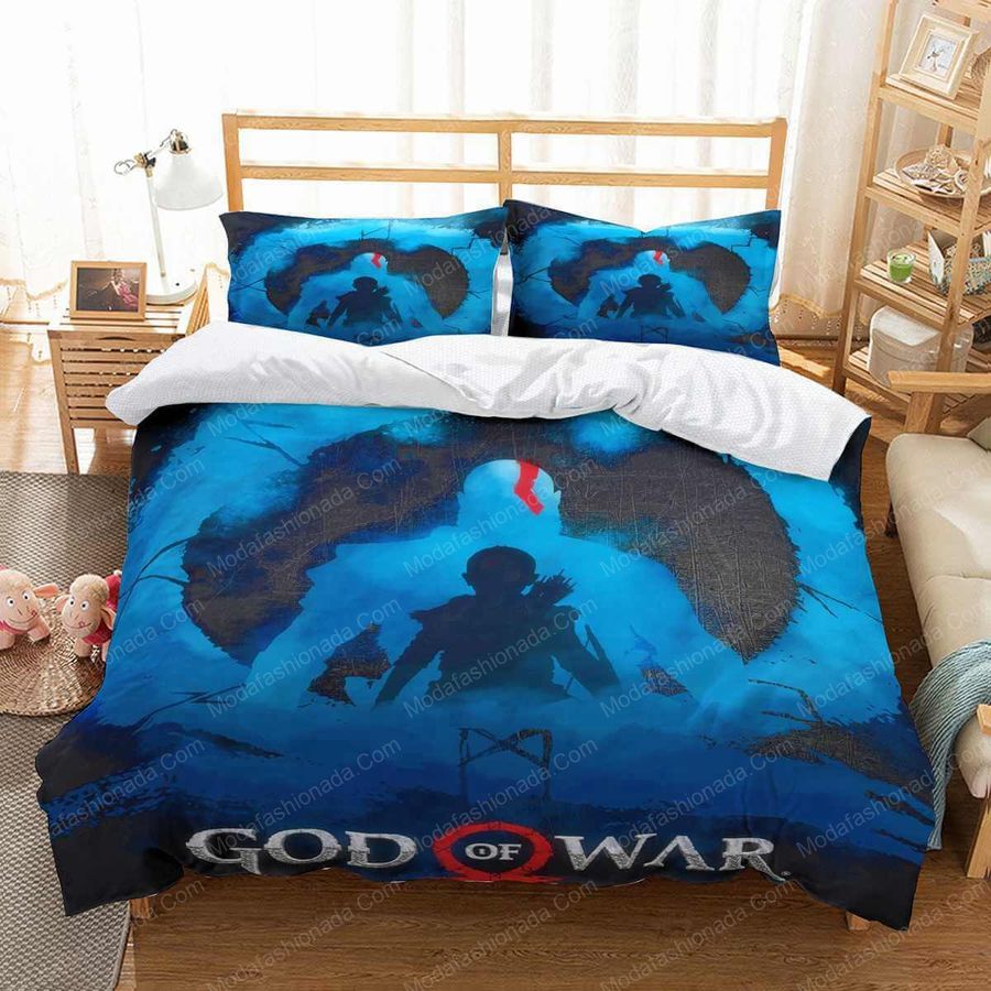 God Of War Game 1 Bedding Set – Duvet Cover – 3D New Luxury – Twin Full Queen King Size Comforter Cover