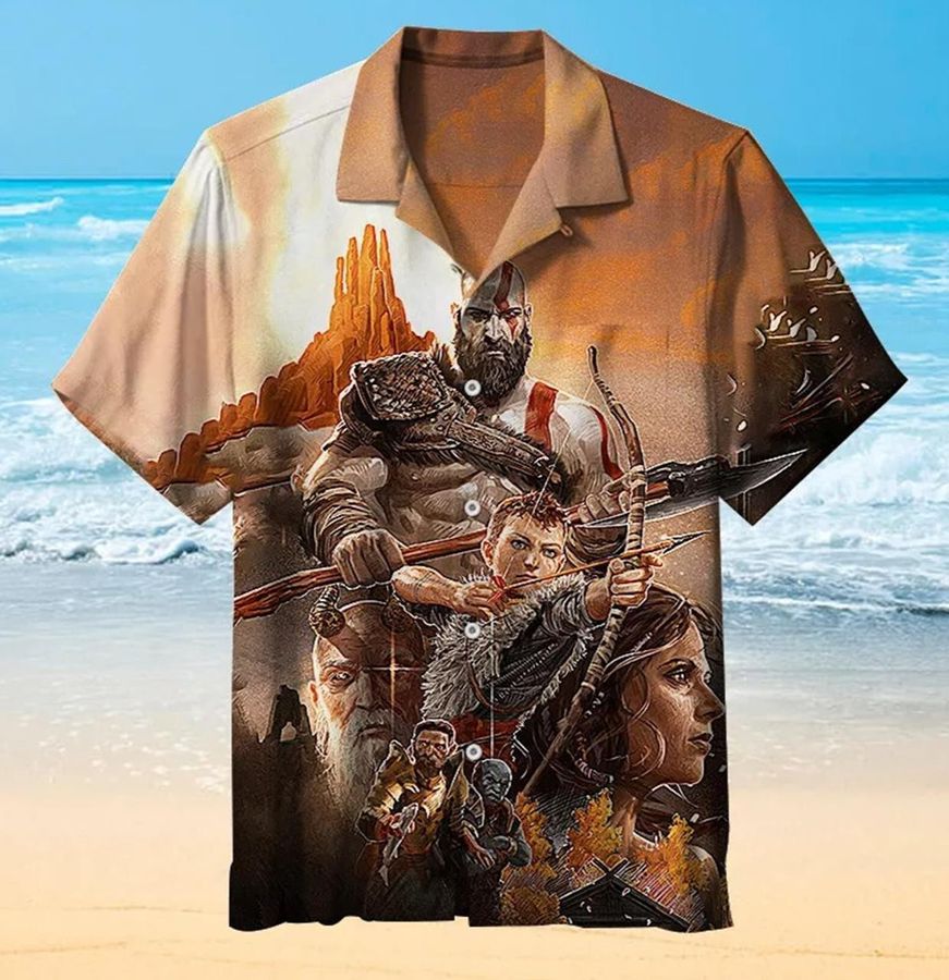 God Of War Hawaiian Shirt H2