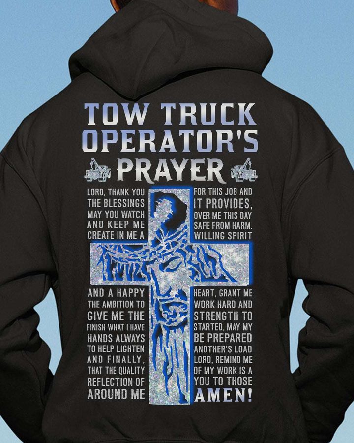 God's Cross – Tow truck operator's prayer lord thank you for this job and the blessings it provides