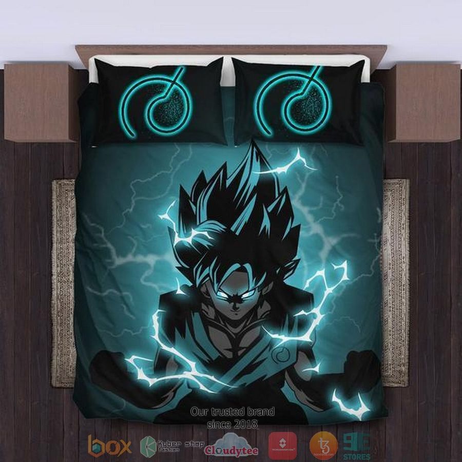 Goku Super Saiyan Blue Bedding Set – LIMITED EDITION