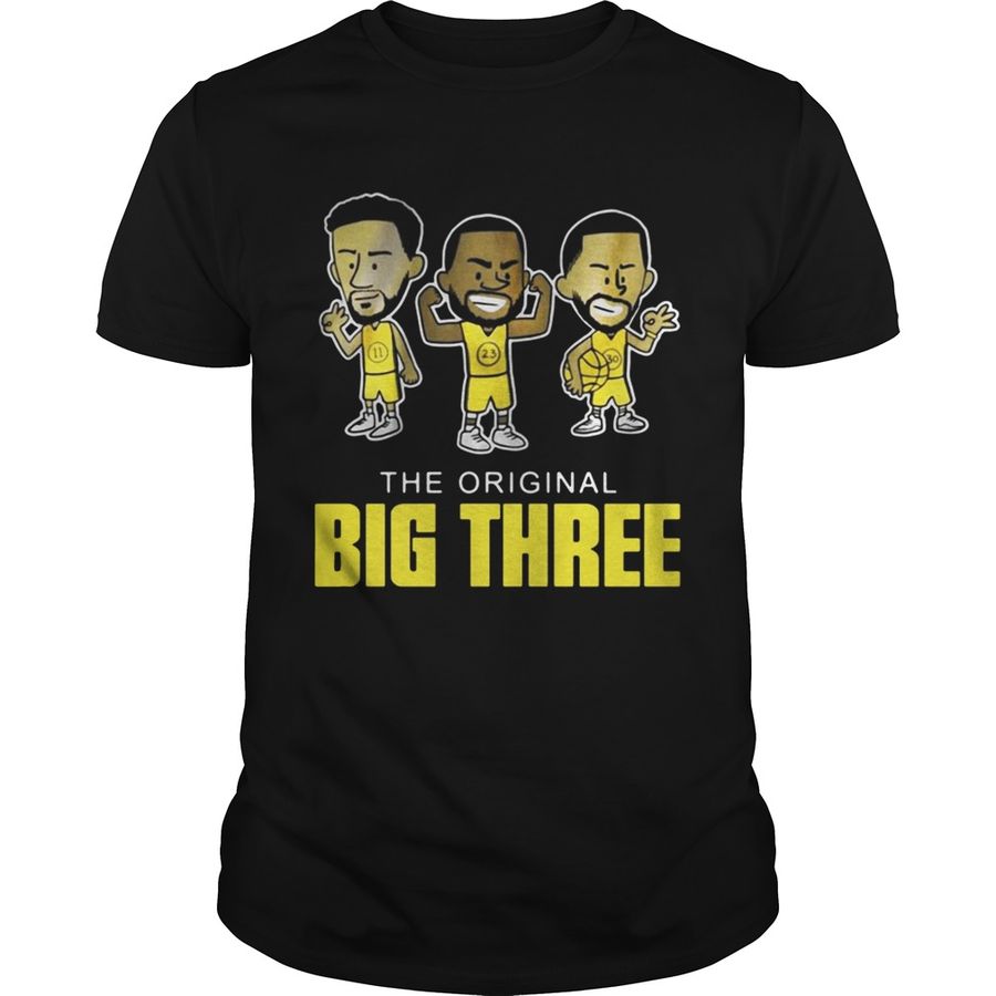 Golden State Warriors The Original Big Three Shirt, Sport Shirt Gestalten