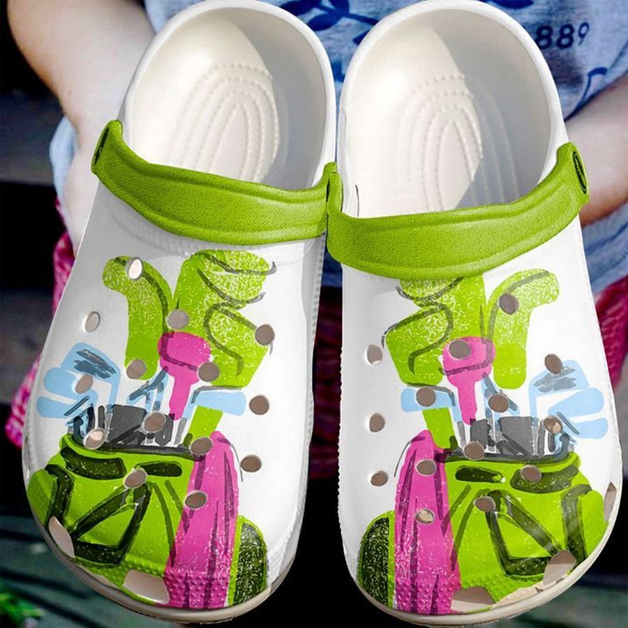Golf Bag Sku 1177 Crocs Crocband Clog Comfortable For Mens Womens Classic Clog Water Shoes