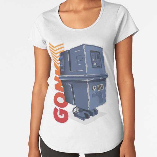 Gonk Droid Premium Scoop T-Shirt