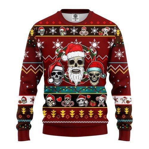 Goth For Unisex Ugly Christmas Sweater All Over Print Sweatshirt