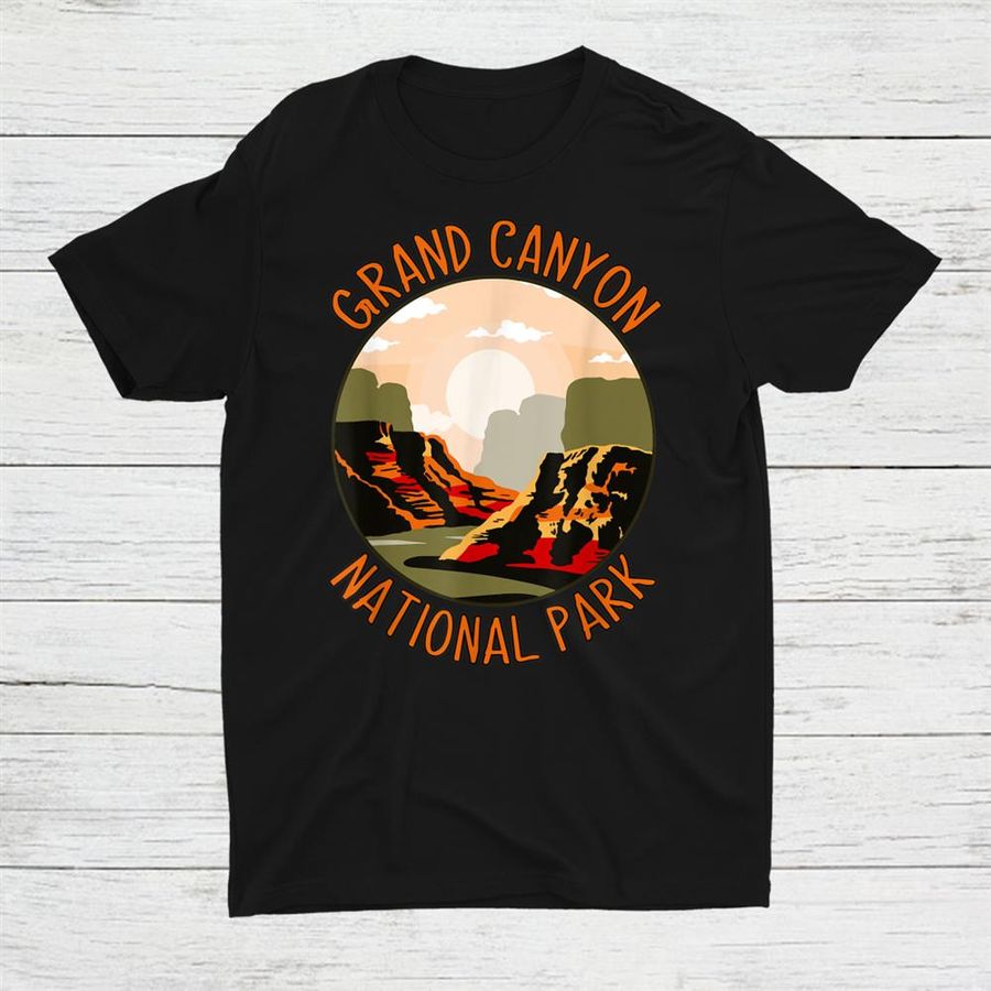 Grand Canyon National Park Camping Rving Hiking Shirt