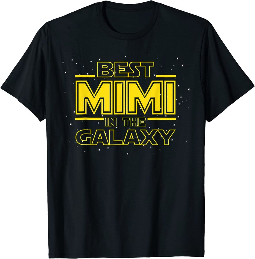 Grandma Mimi Shirt Gift, Best Mimi in the Galaxy
