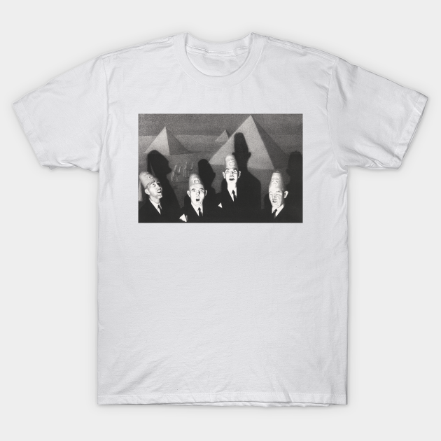 Grant Wood's Shriner’s Quartet (1939) famous print T-shirt, Hoodie, SweatShirt, Long Sleeve