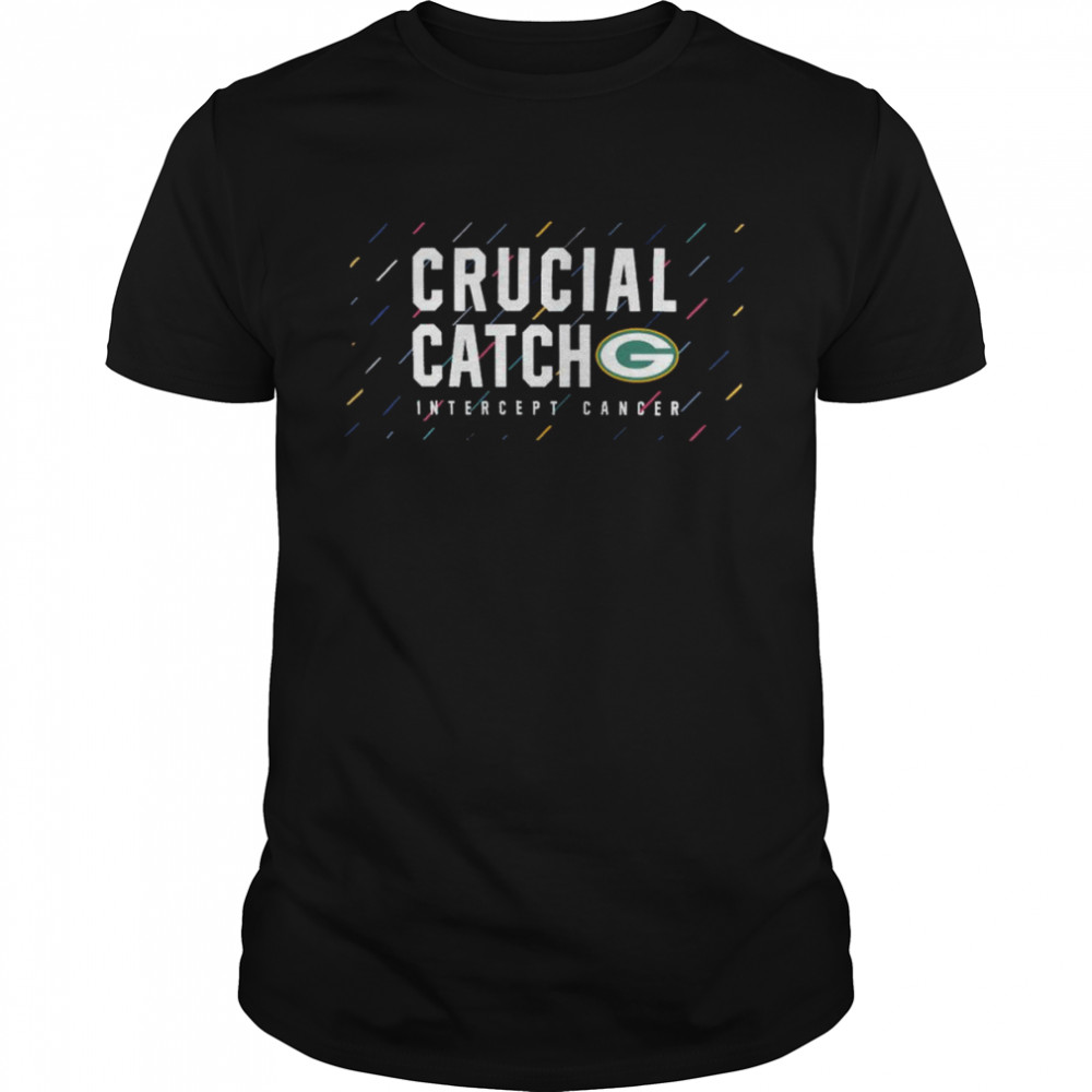 Green Bay Packers 2021 Crucial Catch Intercept Cancer Shirt, Tshirt, Hoodie, Sweatshirt, Long Sleeve, Youth, funny shirts, gift shirts, Graphic Tee