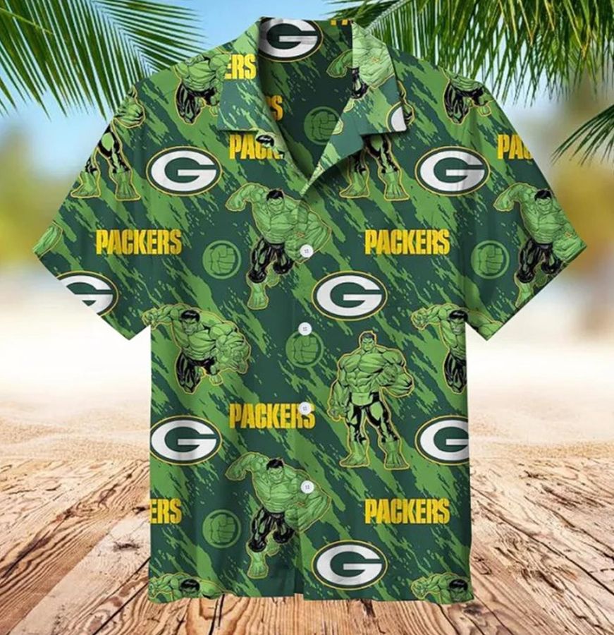 Green Bay Packers-collectible Hawaiian Shirt