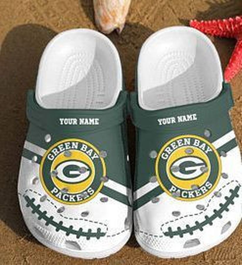 Green Bay Packers  Personalized Green Bay Packers Crocs Crocband Clogs Green Bay Packers Classic Clogs Nfl Crocs For Men Women