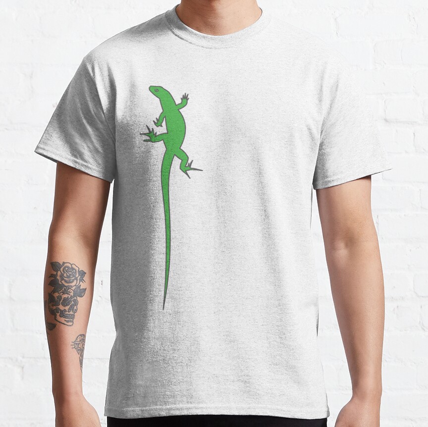 Green lizard Classic T-Shirt