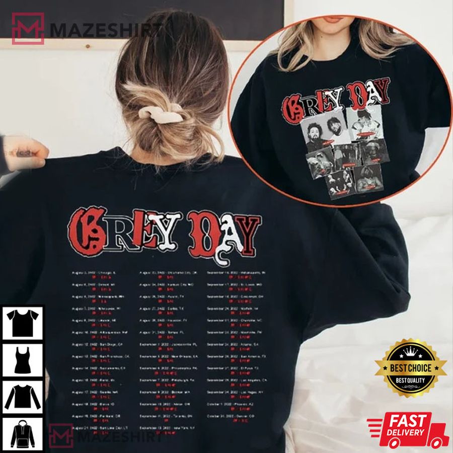 Grey Day Tour 2022 Suicideboys T-Shirt