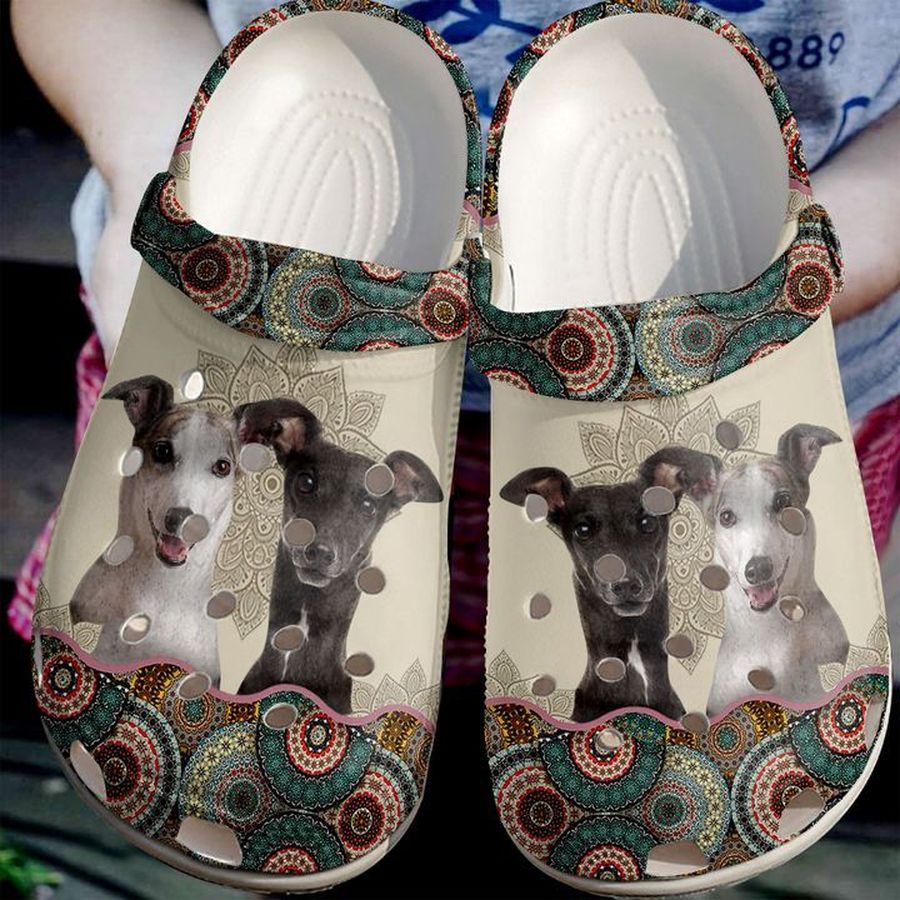 Greyhound Boho Sku 1212 Crocs Crocband Clog Comfortable For Mens Womens Classic Clog Water Shoes