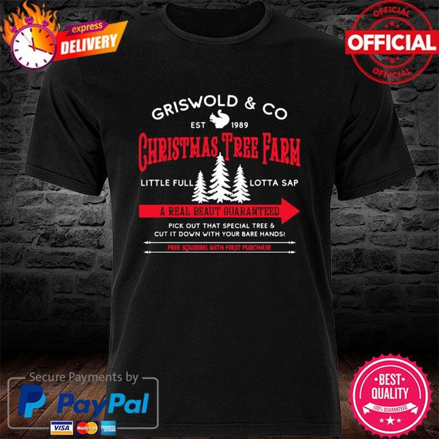 Gris Wold’s And Co Christmas Tree Farm Funny Xmas Vacation Classic T-Shirt