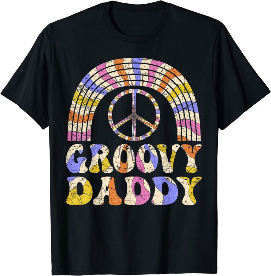 Groovy Daddy 70s Aesthetic Nostalgia 1970's Retro Hippie Dad