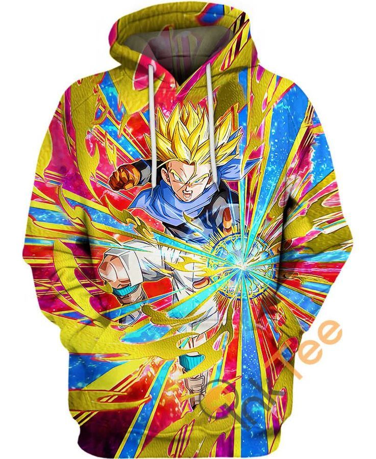 Growth Super Saiyan Trunks Hoodie 3D