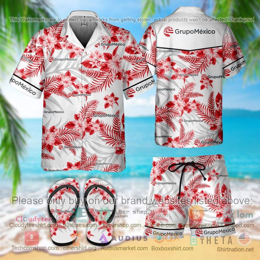GrupoMexico Hawaiian Shirt, Shorts – LIMITED EDITION