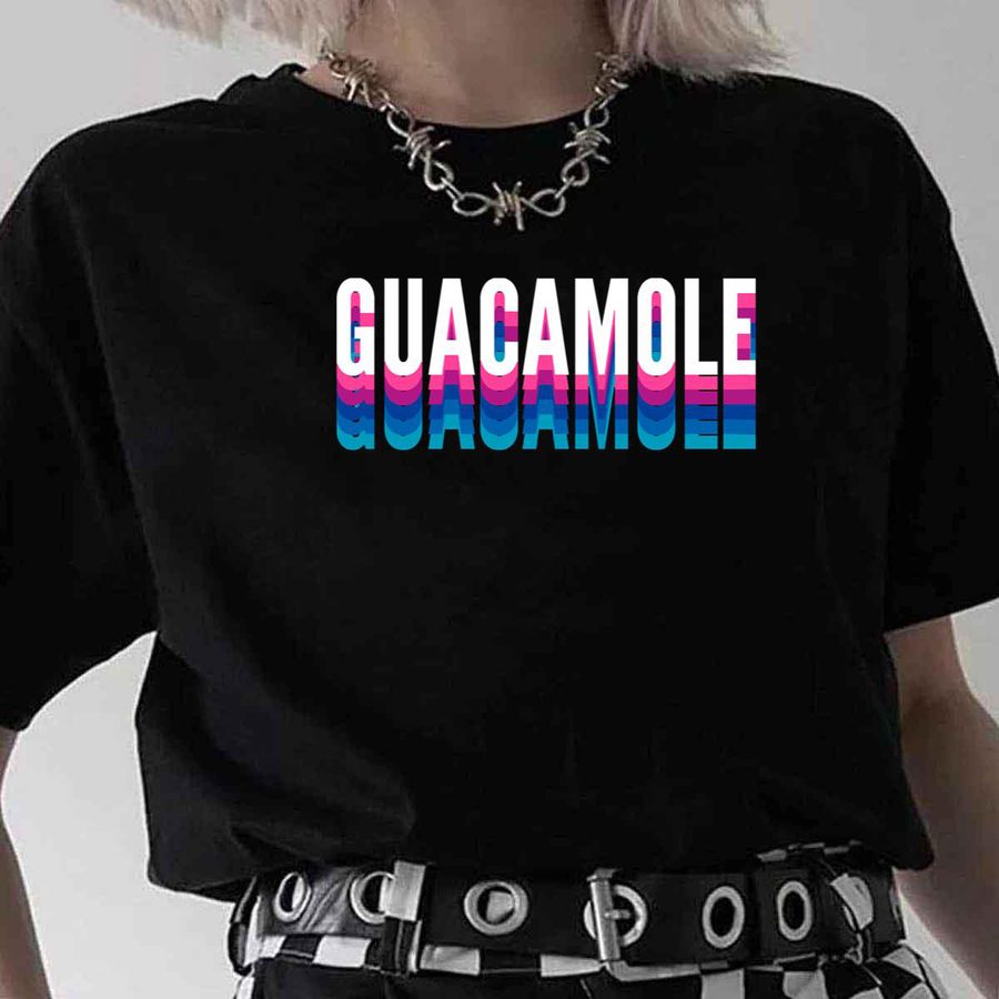 Guacamole Retro Neon Vintage shirt