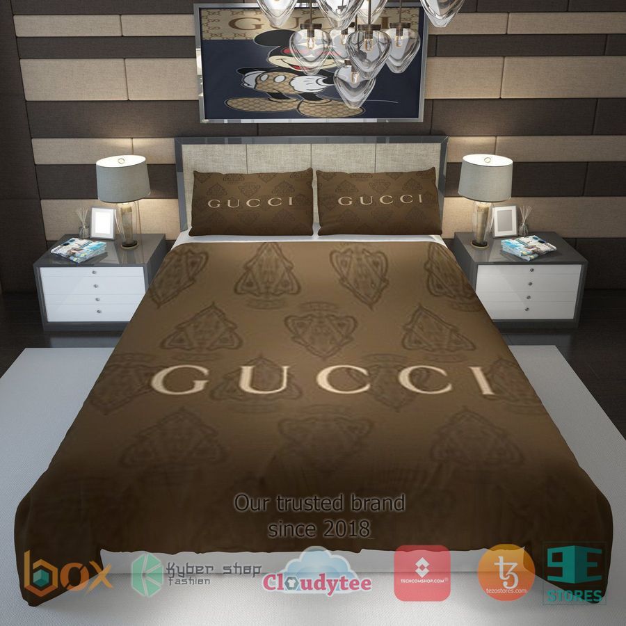 Gucci Brown Bedding Set – LIMITED EDITION
