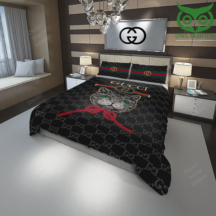 Gucci Cat LIMITED EDITION Bedding Set