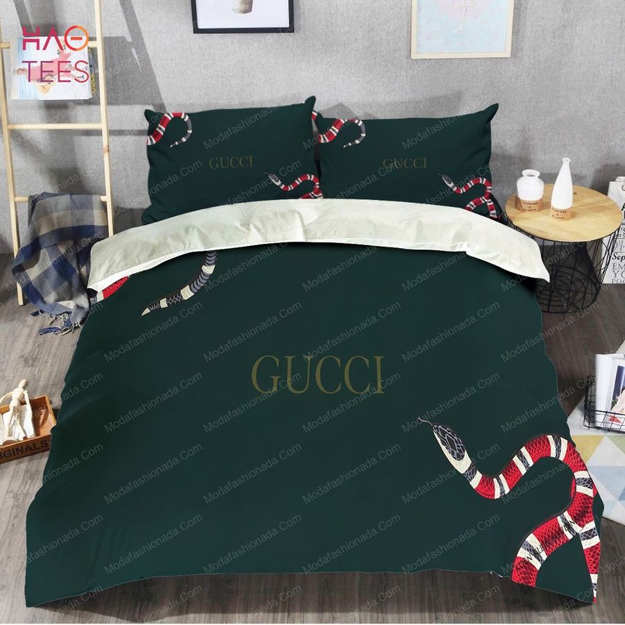 Gucci Snake Wallpapers Brands Bedding Set