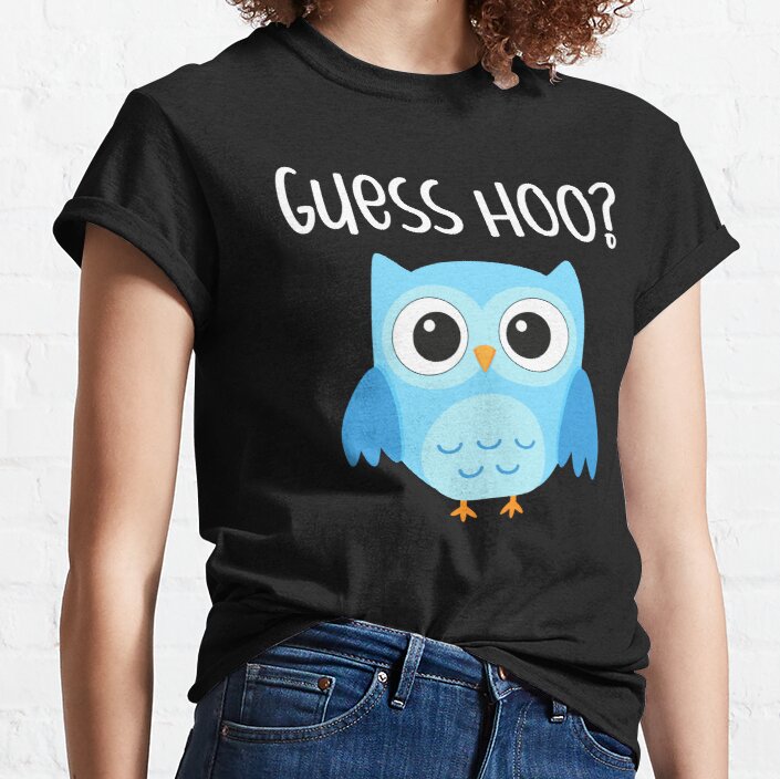 Guess Hoo Owl Classic T-Shirt
