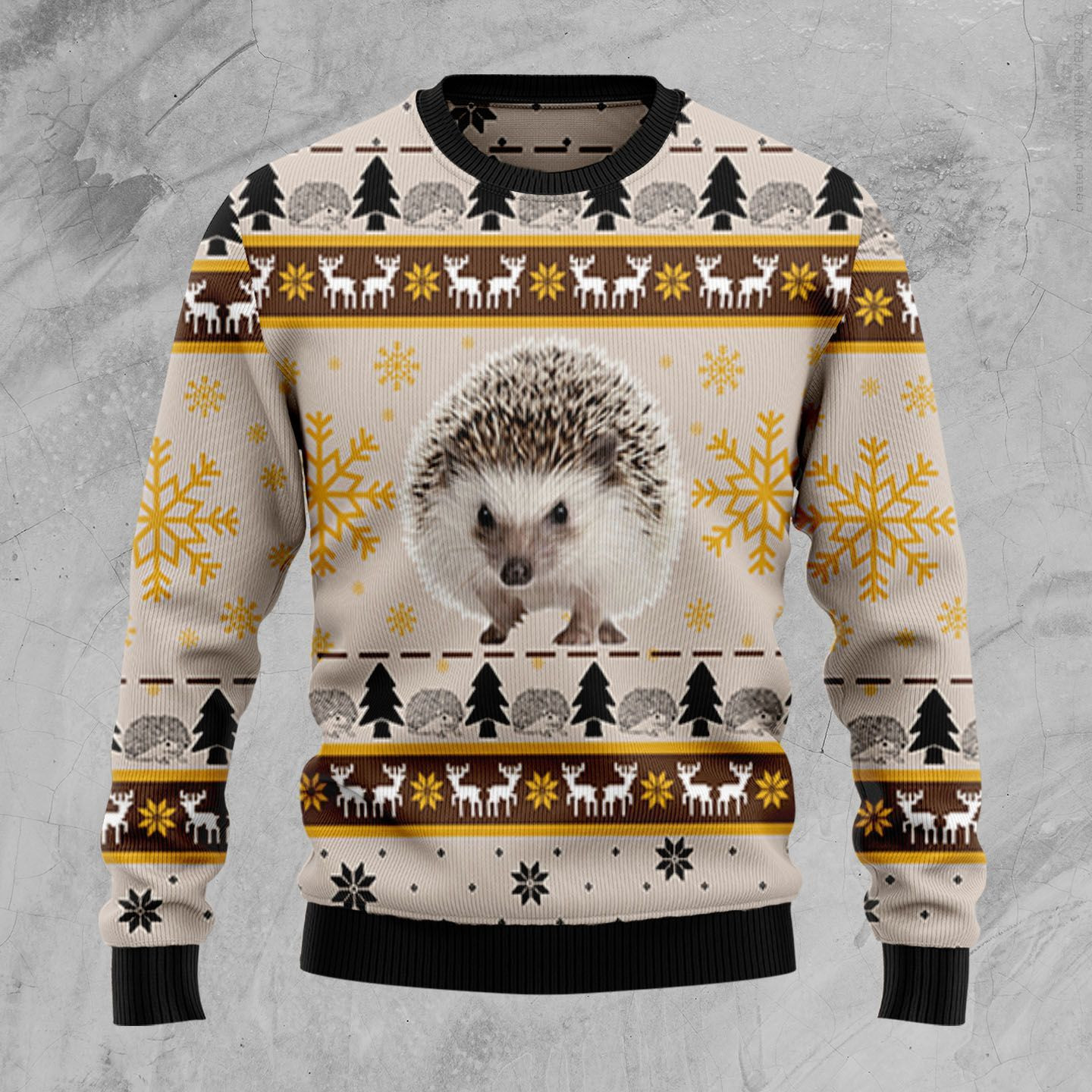 Guinea Pig Cute Ugly Christmas Sweater All Over Print Sweatshirt