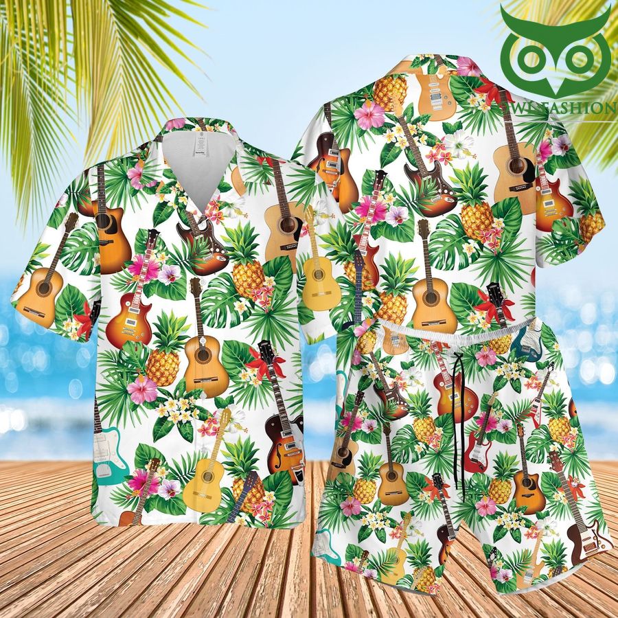 Guitar Lovers Hawaii Style Hawaiian Summer Outfit