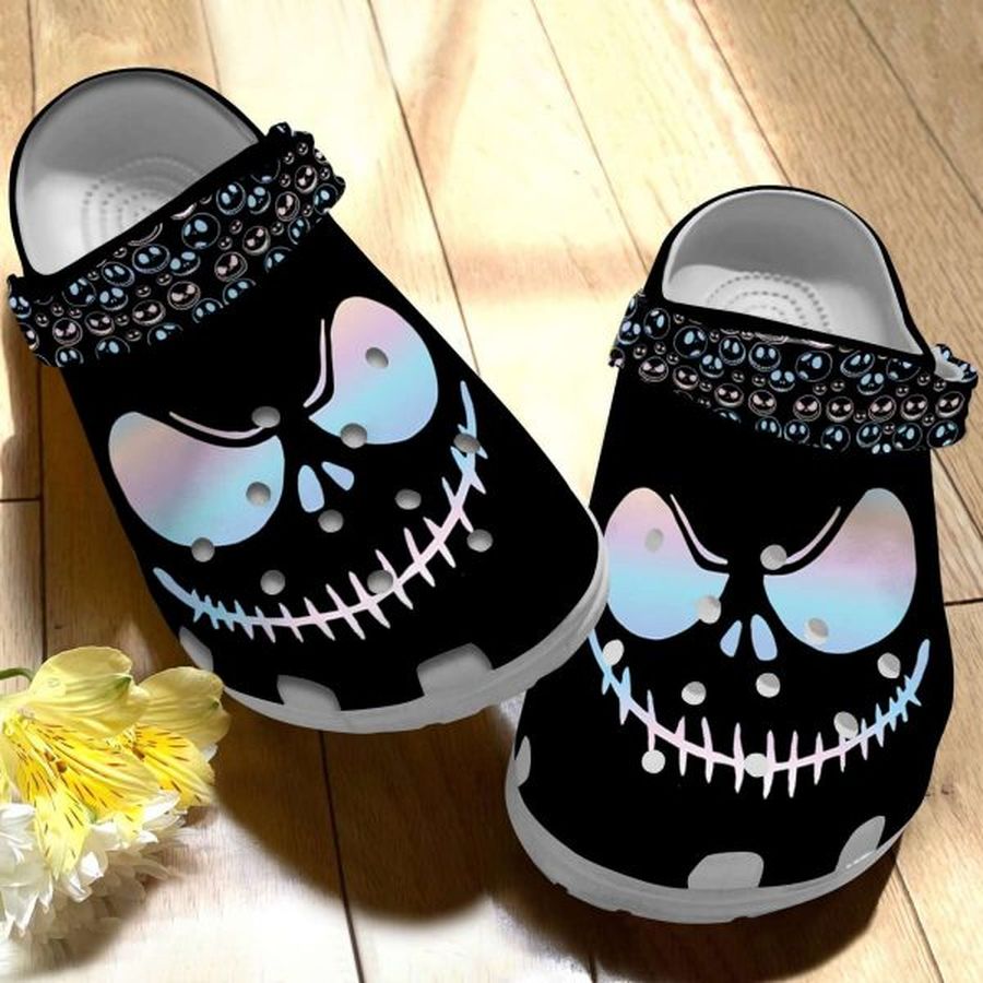 Halloween Black The Pumpkin King Crocs Shoes Crocband Clogs Gift Ideas Hn
