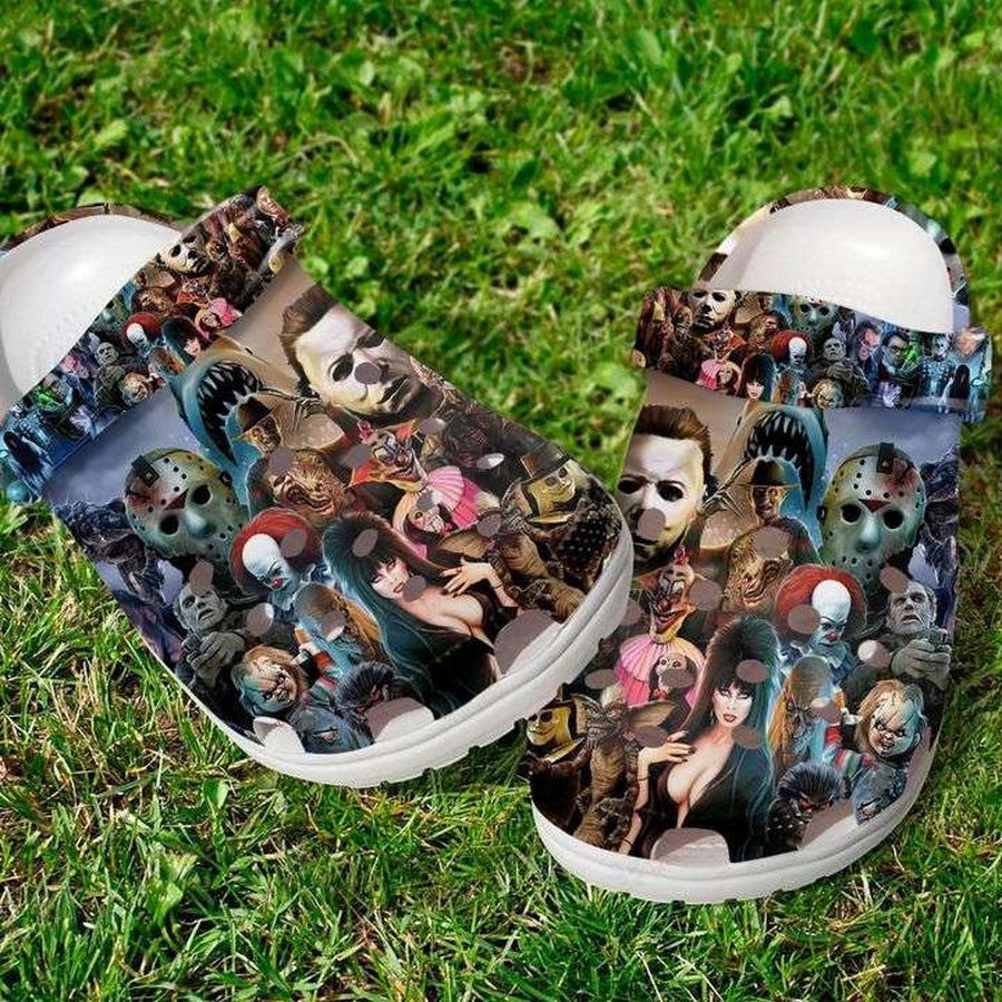 Halloween Horror Movies Characters Crocs Crocband Clogs Shoes