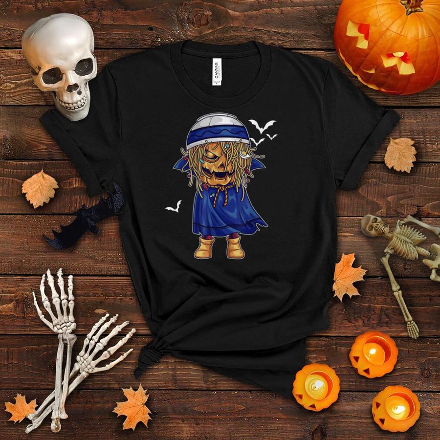 Halloween Ramen Soup Bowl Pumpkin Monster Cute Bats Kid Art T Shirt