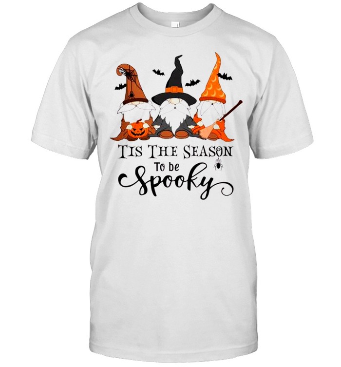 Halloween Spooky Gnome It’S The Season To Be Shirt, Tshirt, Hoodie, Sweatshirt, Long Sleeve, Youth, funny shirts, gift shirts, Graphic Tee