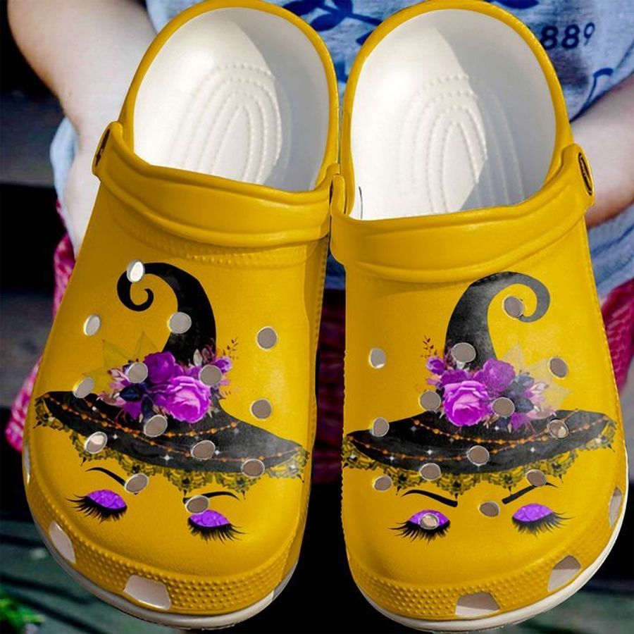 Halloween Witch Hat Sku 1280 Crocs Crocband Clog Comfortable For Mens Womens Classic Clog Water Shoes