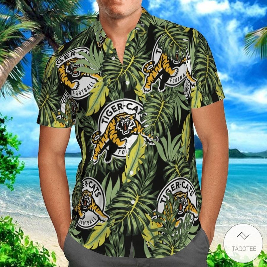 Hamilton Tiger-cats Hawaiian Shirt