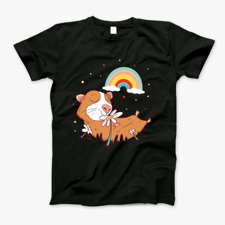 Hamster Rainbow Animal Pet Rodent Lover Flower Gift T-Shirt, Tshirt, Hoodie, Sweatshirt, Long Sleeve, Youth, funny shirts, gift shirts, Graphic Tee