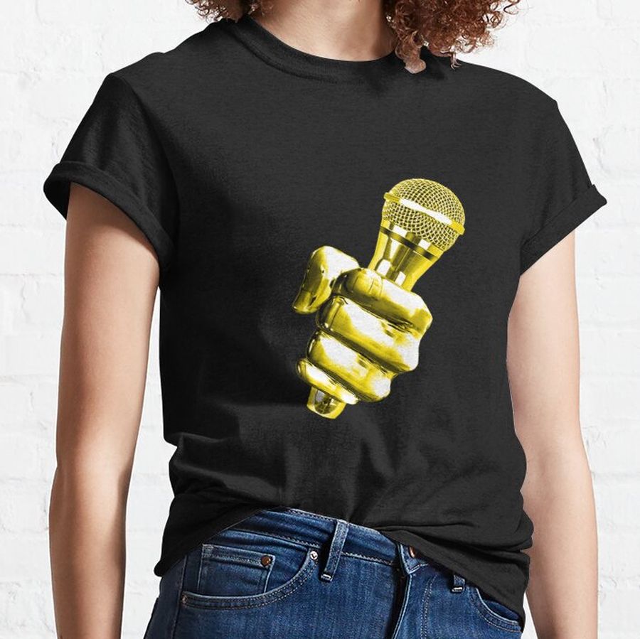 Hand Drawn Microphone Classic T-Shirt