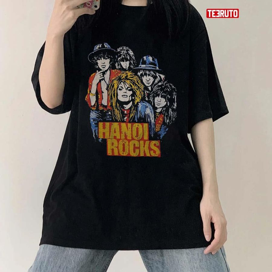 Hanoi Rocks Vintage Art Unisex T-Shirt