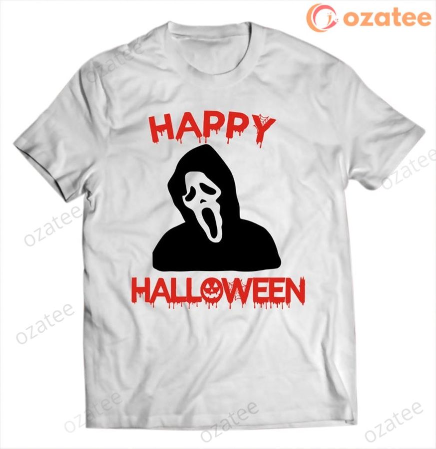 Happy Halloween 2 Classic Ghost Face Shirt