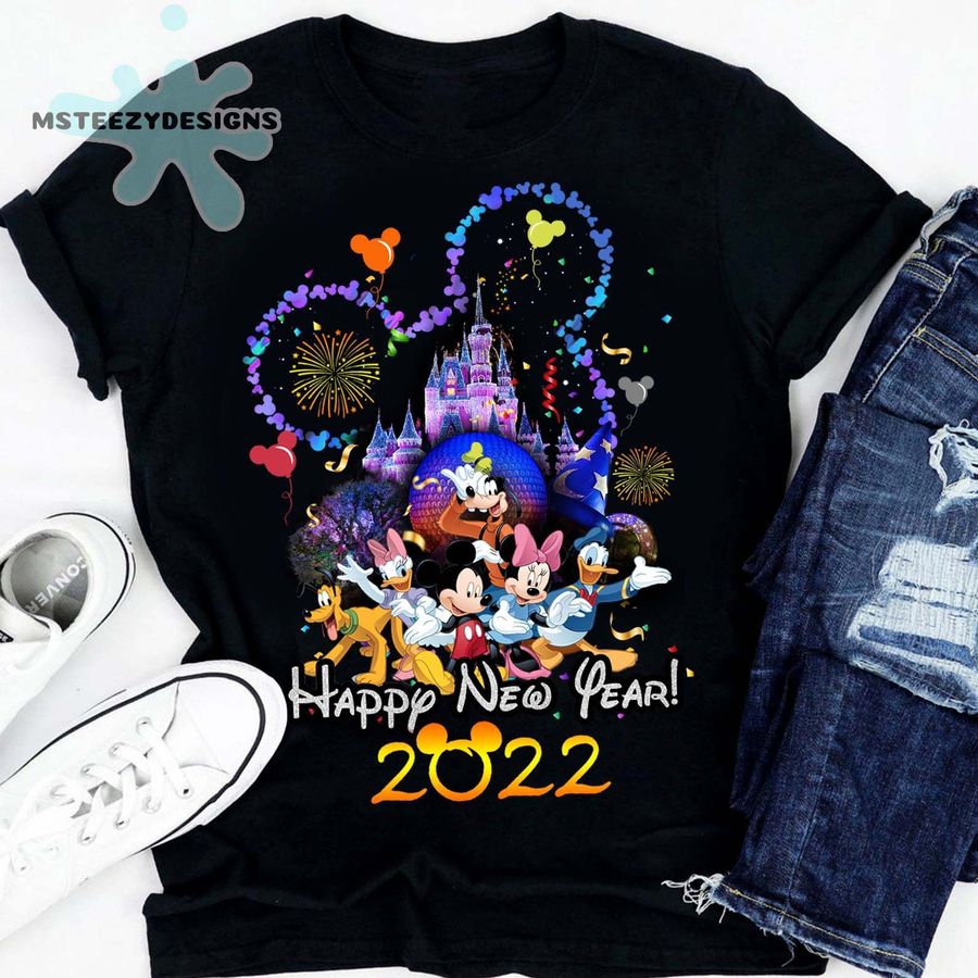 Happy new year 2022 Disney shirt