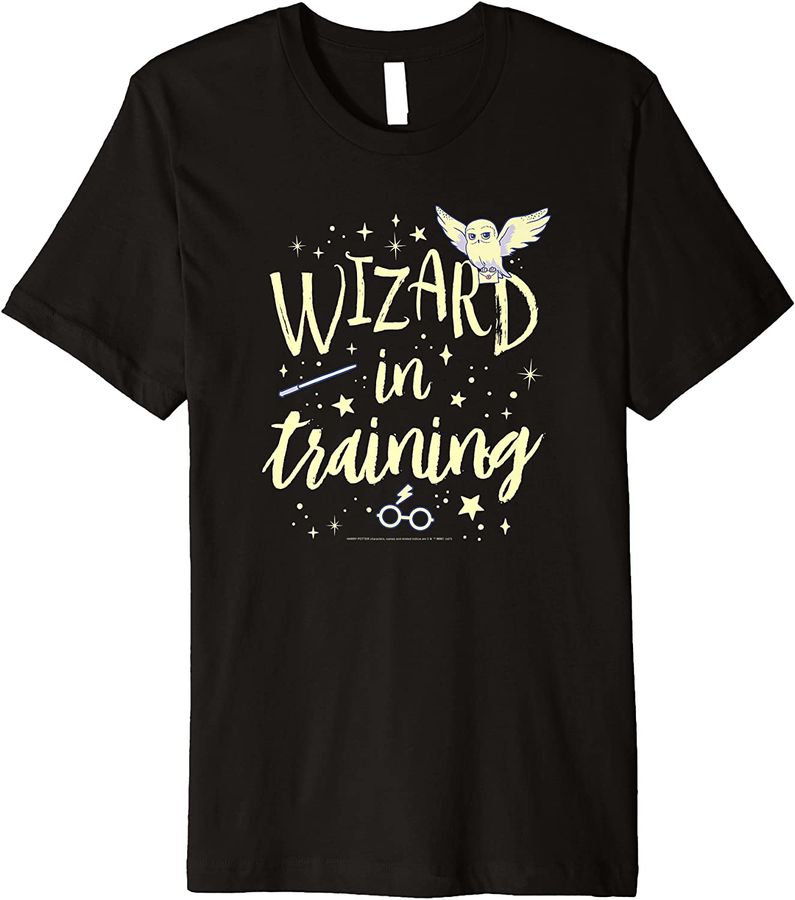 Harry Potter Wizard In Training Text Stack Premium