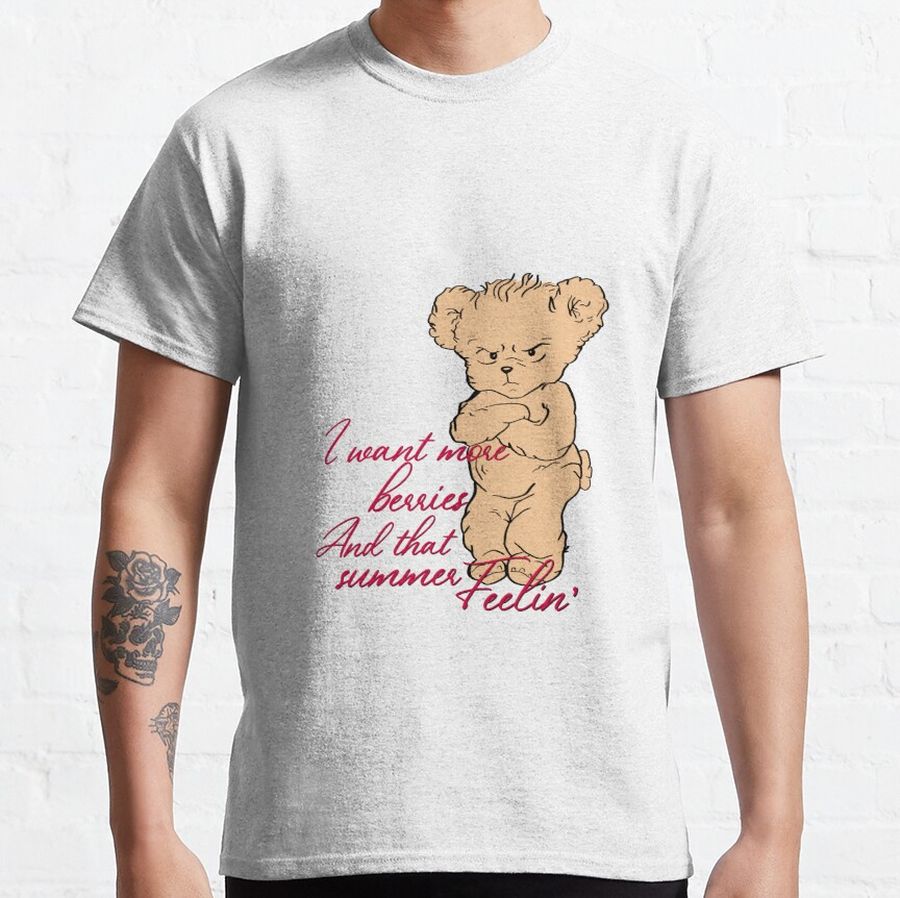Harry Styles ha ha ha bear t-shirt  Classic T-Shirt