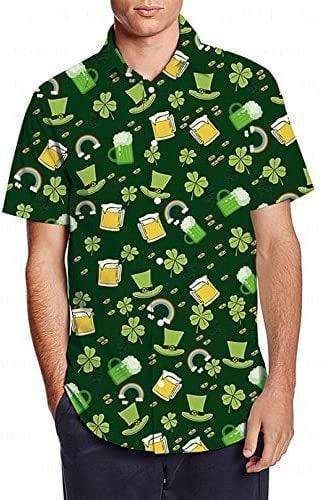 Hawaiian Aloha Shirts Beer On St Patrick’s Day