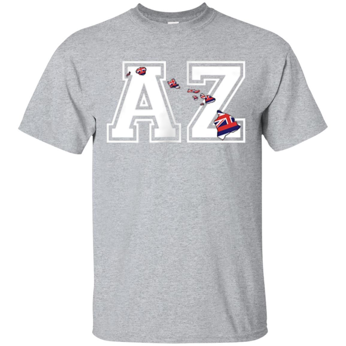 Hawaiians In Arizona Shirt Front And Back Design