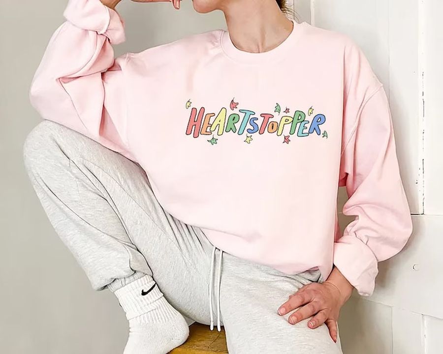 Heartstopper Leaves Rainbow Sweatshirt