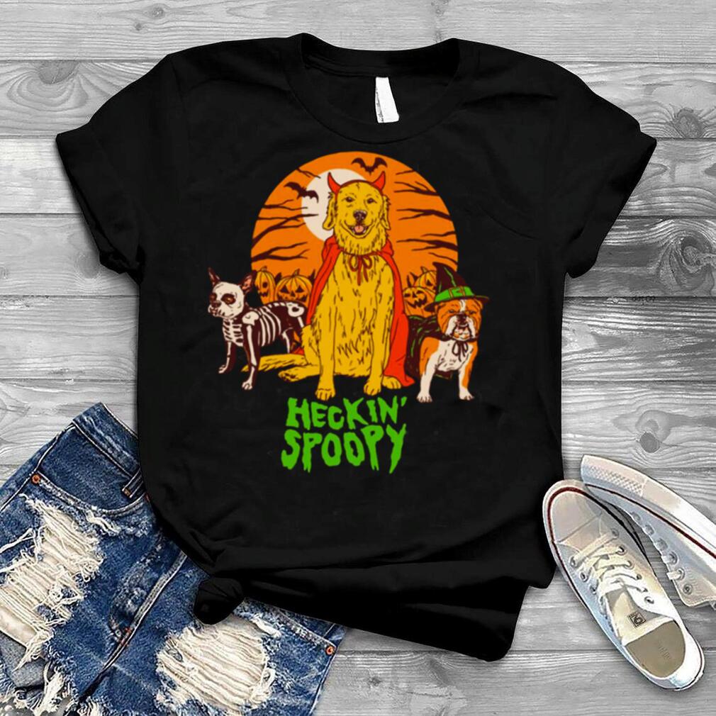Heckin’ Spoopy Design For Halloween shirt