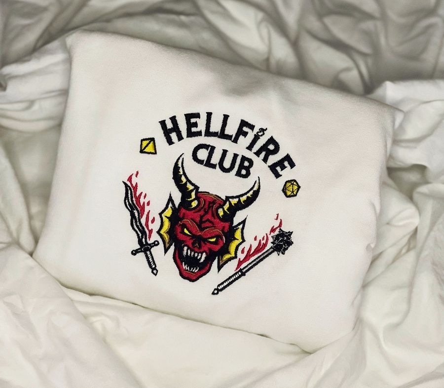 Hellfire Club Embroidered Sweatshirt