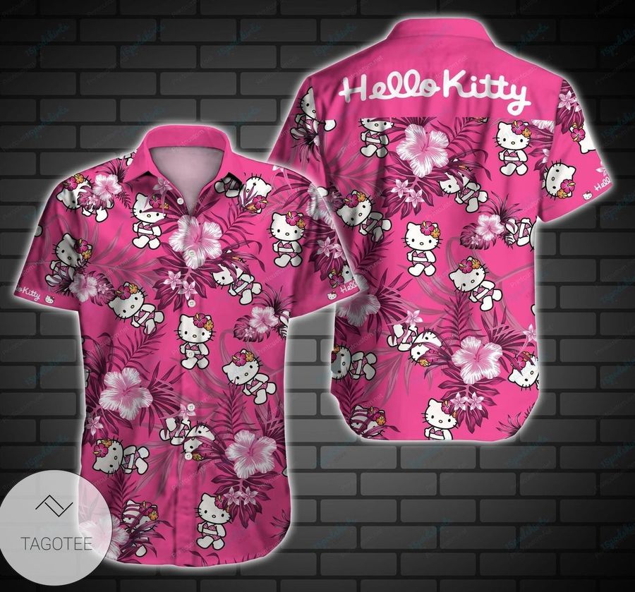 Hello Kitty Style 2 Hawaiian Shirt