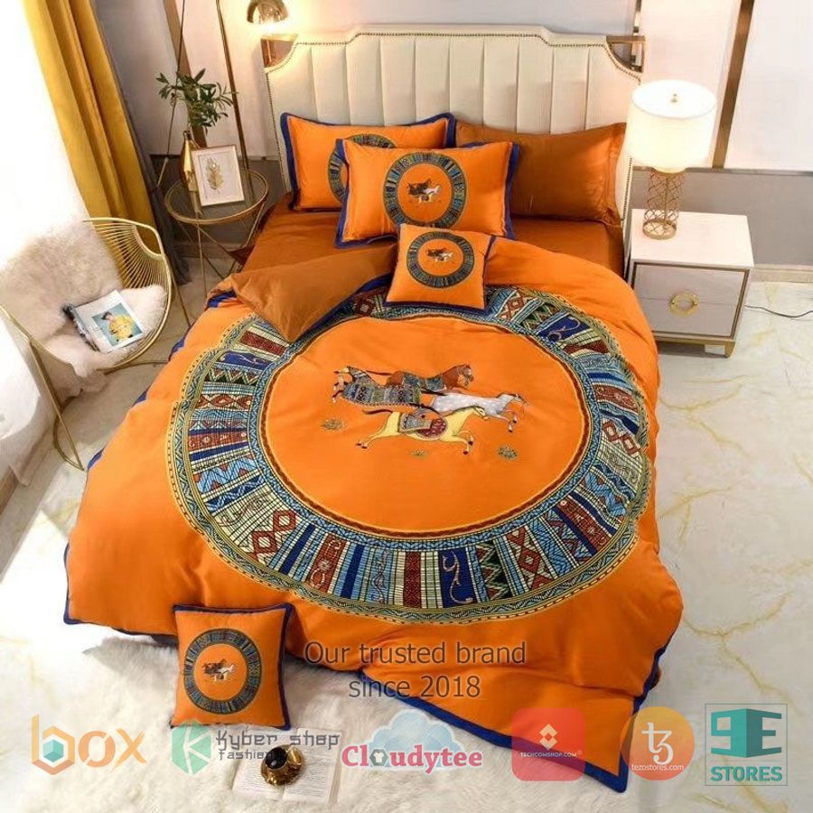Hermes Orange Bedding Set – LIMITED EDITION