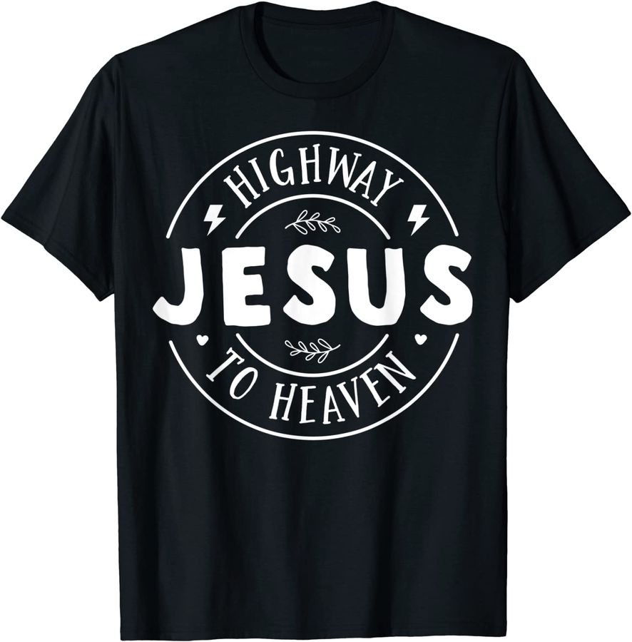 Highway Jesus To Heaven Bible Verse, Christian Catholic